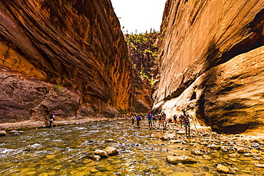 Hiking along the Sand Hollow Trail, Utah, United States of America, North America