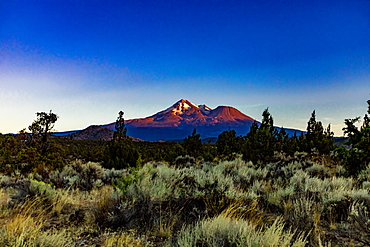 Beautiful view of Mount Shasta, California, United States of America, North America