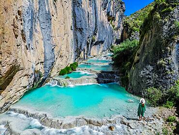 Natural Pools of Millpu, Ayacucho, Peru, South America