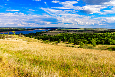 View of the landscape in Fargo, North Dakota, United States of America, North America