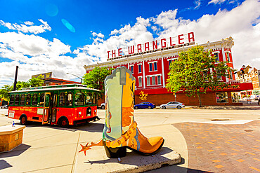 Cheyenne Big Boot by The Wrangler, Cheyenne, Wyoming, United States of America, North America