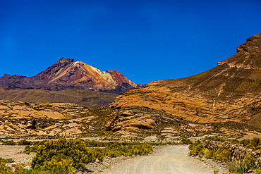 Countryside of Bolivia, South America