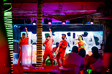 Ocean Drive performers, Miami, Florida, United States of America, North America