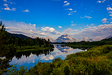 Grand Teton National Park waters, Jackson, Wyoming, United States of America, North America