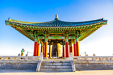 Korean Friendship Bell, San Pedro, California, United States of America, North America