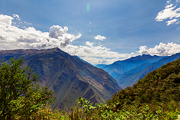 Scenery along the Choquequirao trail, Peru, South America