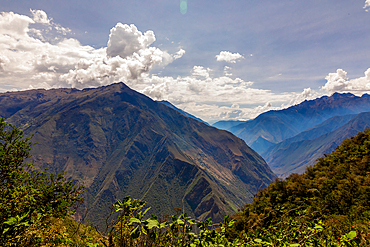 Scenery along the Choquequirao trail, Peru, South America