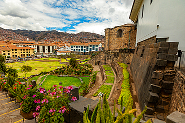 Park in Cusco, Peru, South America