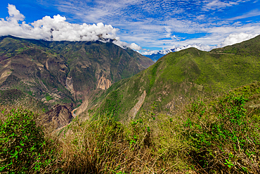 Scenery along the Choquequirao trail, Peru, South America