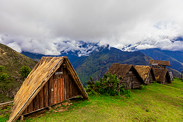 Camping at Choquequirao, Peru, South America