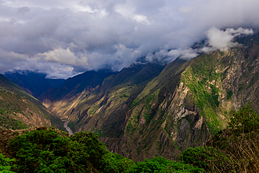 Scenery along the Choquequirao trail, Peru, South America