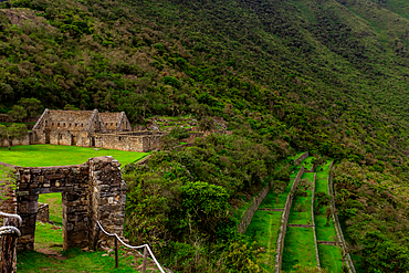 Choquequirao archaeological site, Peru, South America