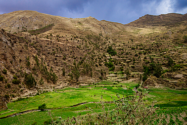 Views of Ollantaytambo, Peru, South America