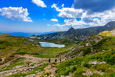 Views of Seven Rila Lakes, Bulgaria, Europe