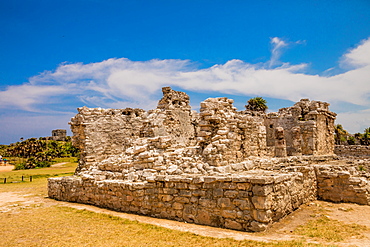 Tulum ruins, Yucatan, Quintana Roo, Mexico, North America