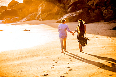 Young couple, Malibu, California, United States of America, North America