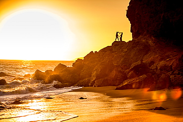 Young couple, Malibu, California, United States of America, North America