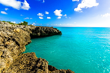 Scenery in Saba, a Caribbean island, the smallest special municipality of the Netherlands, Caribbean, Central America