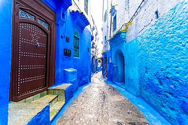 Blue City of Chefchaouen, Morocco, North Africa, Africa