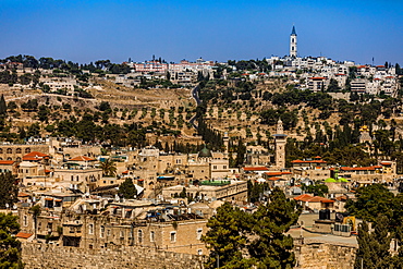 Scenic in Jerusalem, Israel, Middle East