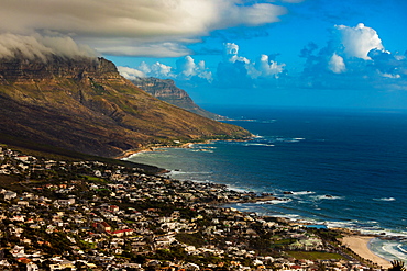 View of Camps Bay, Cape Town, South Africa, Africa