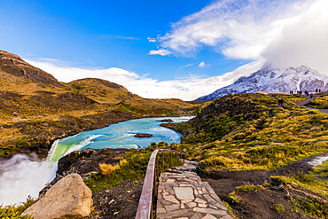 Beautiful Scenery in Torres del Paine National Park, Patagonia, Chile, South America