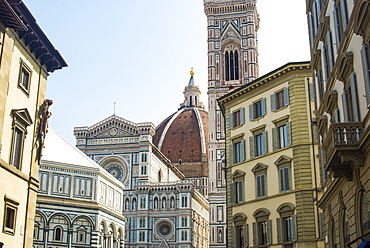 The Duomo (Cathedral) in Florence, UNESCO World Heritage Site, Tuscany, Italy, Europe