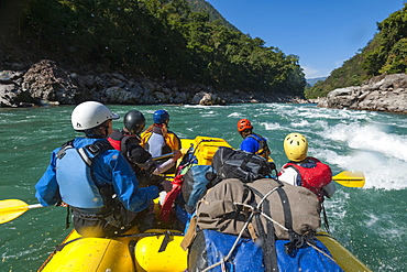 Karnali rafting trip, Karnali River, Nepal, Asia