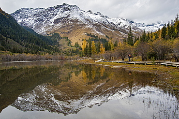 Mount Siguniang, an area of outstanding natural beauty in Sichuan Province, China, Asia