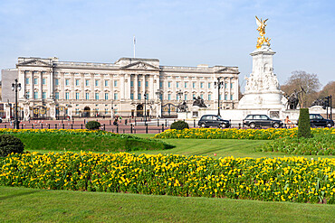 Buckingham Palace and Victoria Memorial, London, England, United Kingdom, Europe