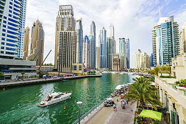 Dubai Marina, Dubai, United Arab Emirates, Middle East