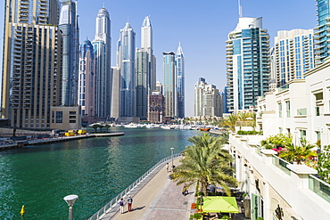 Dubai Marina, Dubai, United Arab Emirates, Middle East