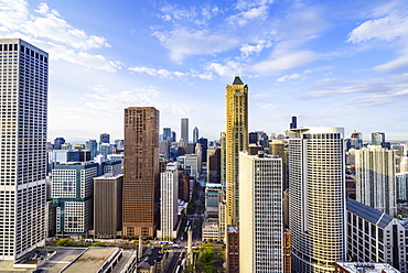 City skyline, Chicago, Illinois, United States of America, North America