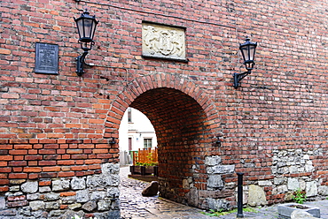 Original Old Town Wall gate, UNESCO World Heritage Site, Riga, Latvia, Europe