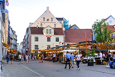 Kalku Street, Old Town, UNESCO World Heritage Site, Riga, Latvia, Europe