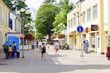 Jomas Street, Jurmala Beach, Gulf of Riga, Latvia, Europe