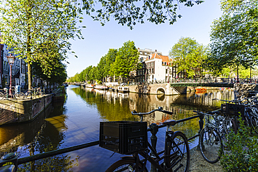 Herengracht Canal, Amsterdam, North Holland, The Netherlands, Europe