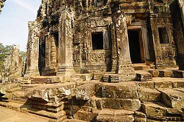 The Khmer Empire's Bayon temple, Angkor, UNESCO World Heritage Site, Siem Reap, Cambodia, Indochina, Southeast Asia, Asia