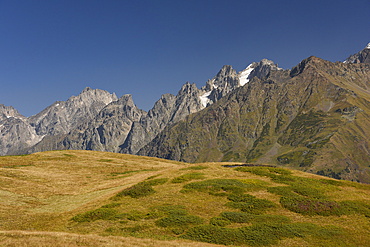 Peaks of Svaneti, Caucasus, Georgia, Central Asia, Asia