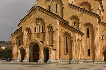 Holy Trinity Cathedral of Tbilisi, Georgia, Central Asia, Asia