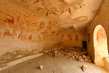 David Gareja, a rock-hewn Georgian Orthodox monastery complex located in the Kakheti region, Georgia, Central Asia, Asia