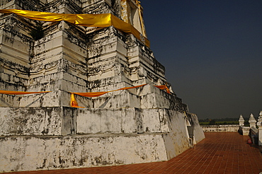 Wat Phukhao Thong, Buddhist temple in Ayutthaya, UNESCO World Heritage Site, Thailand, Southeast Asia, Asia