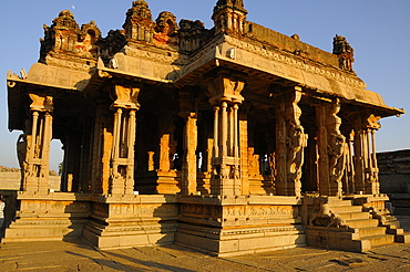 Shree Vijaya Vitthala Temple, Hampi, UNESCO World Heritage Site, Karnataka, India, Asia