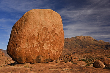 Rock formations around Tafraout, Morocco, North Africa, Africa