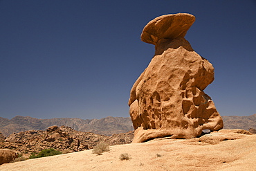 Rock formations around Tafraoute, Morocco