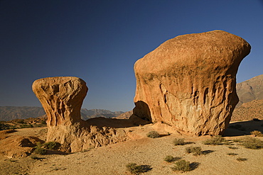 Rock formations around Tafraoute, Morocco