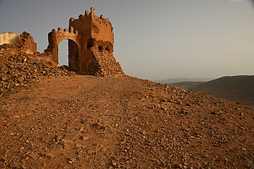 Ruins of Tidli Fort in Mirleft, Morocco