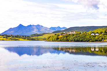 Loch Portree, Isle of Skye, Inner Hebrides, Highlands and Islands, Scotland, United Kingdom, Europe