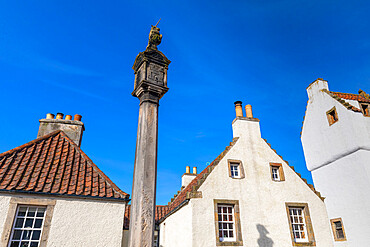 Mercat Cross, Culross, Fife, Scotland, United Kingdom, Europe