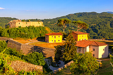 Fortezza di Mont'Alfonso, Fortress, Castelnuovo di Garfagnana, Tuscany, Italy, Europe